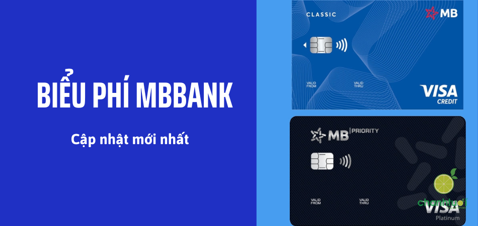 Cập nhật biểu phí MBBank mới nhất năm 2025 bạn cần phải biết