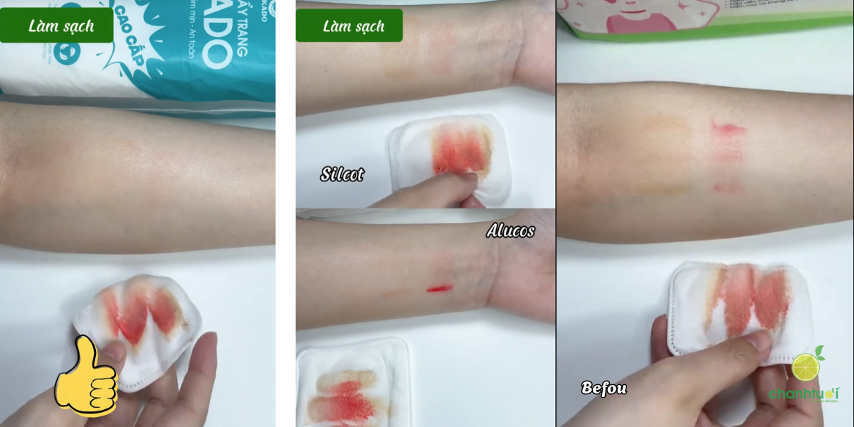 bông tẩy trang cao cấp 4