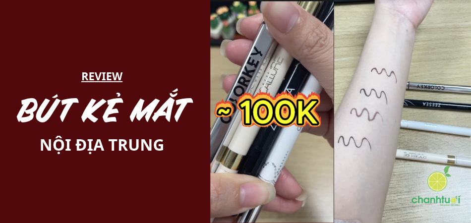 Review 4 eyeliner nội địa Trung: Loại nào đáng mua nhất?