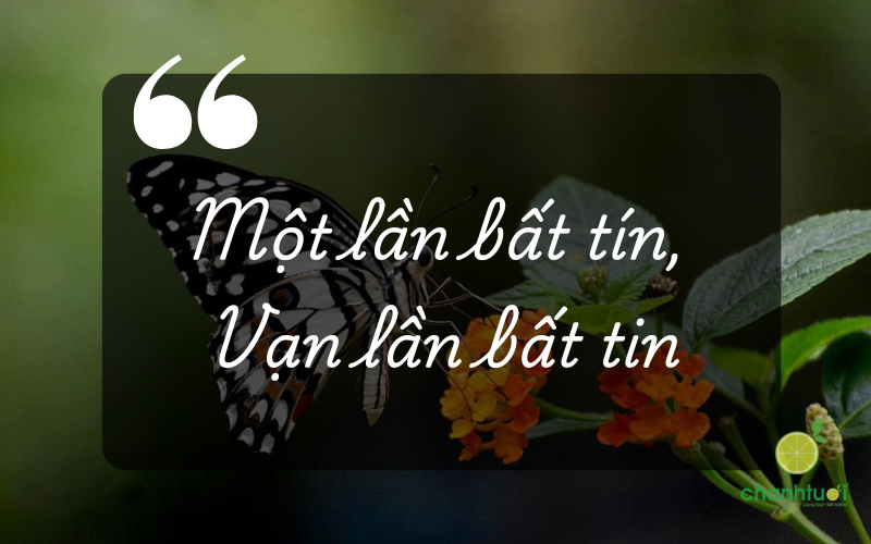 Ca dao, tục ngữ về giữ chữ tín 1