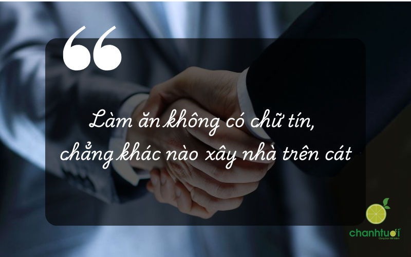 Ca dao, tục ngữ về giữ chữ tín 4