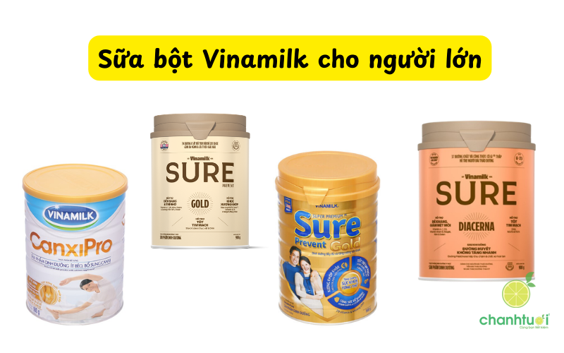 các loại sữa bột của vinamilk 2