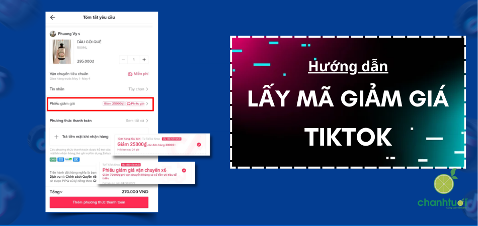 Hướng dẫn cách lấy mã giảm giá TikTok nhanh và hiệu quả