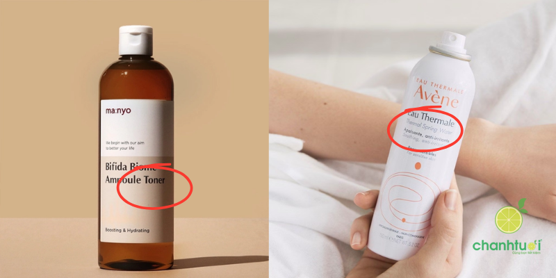 cách phân biệt toner và xịt khoáng 3