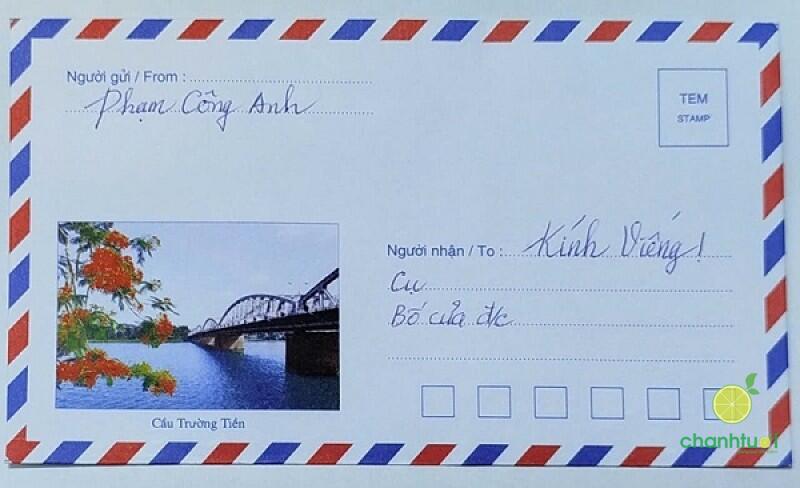 Cách viết phong bì đám ma 1