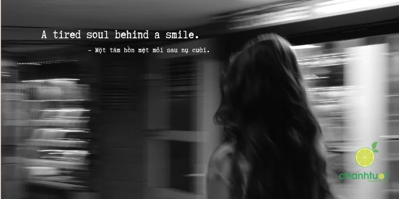 Alone, but not okay. – Một mình, nhưng chẳng ổn chút nào.