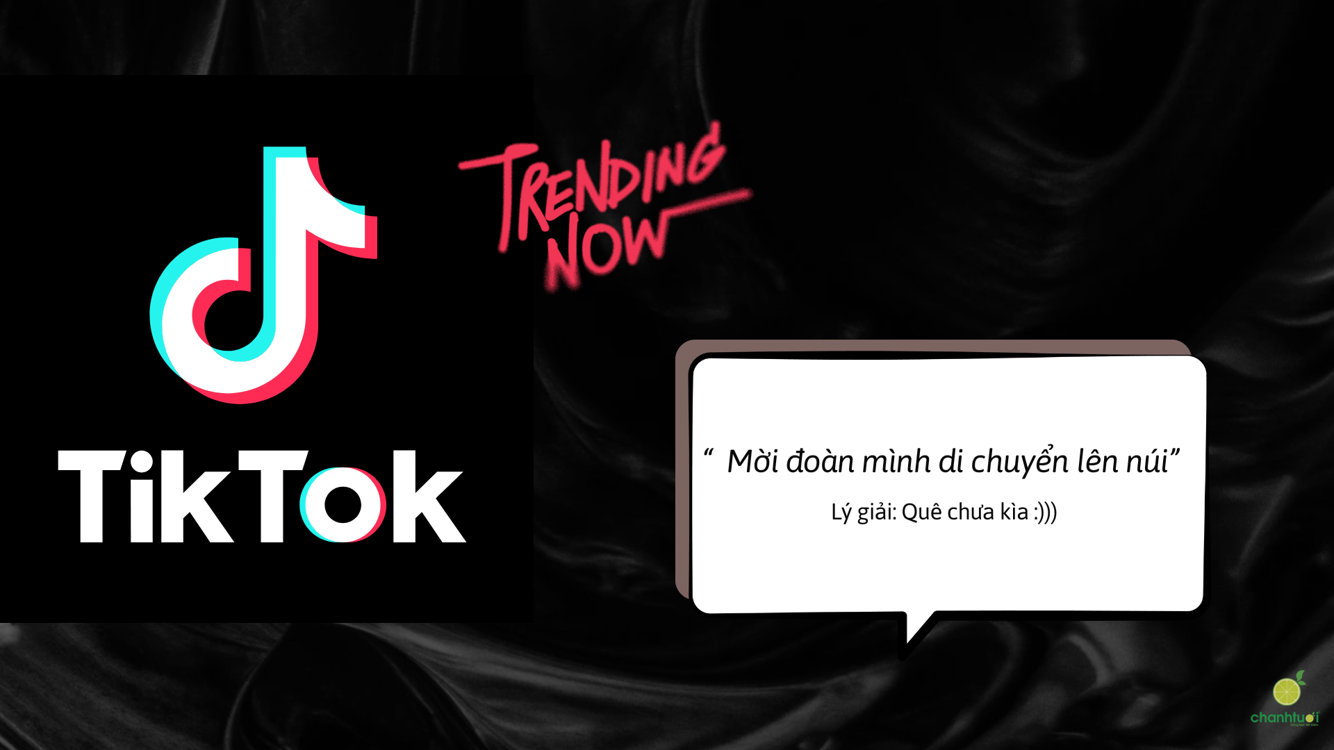 câu nói trend tiktok mới nhất