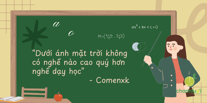câu nói về nghề giáo 1