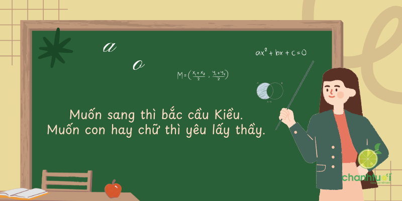 câu nói về nghề giáo 3