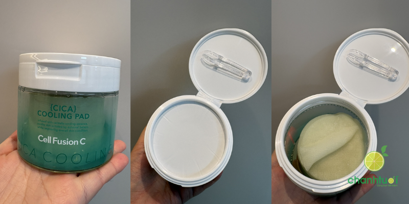 Cell Fusion C CICA Cooling Pad thiết kế mới