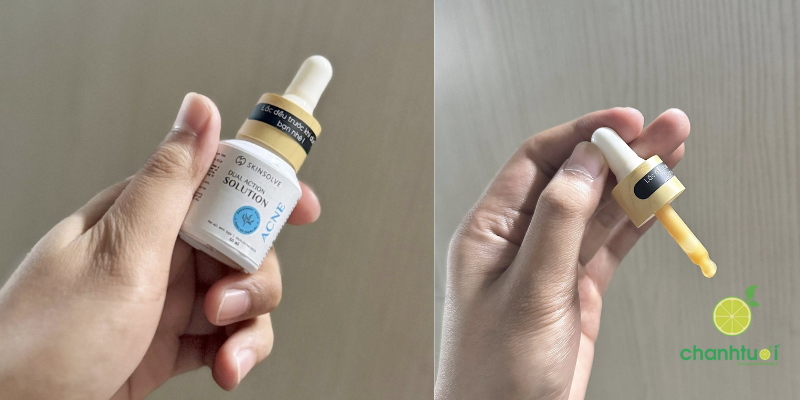 chấm mụn Dual Action Skinsolve 3