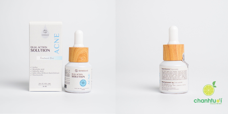 chấm mụn Dual Action Skinsolve 5