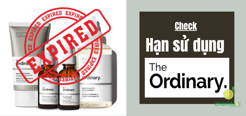 Cách check hạn sử dụng The Ordinary chuẩn, nhanh, dễ hiểu