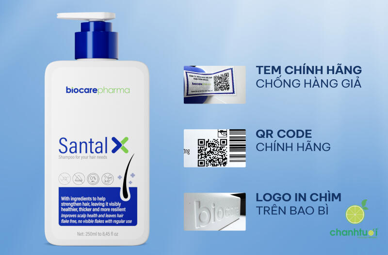 dầu gội santal x 6