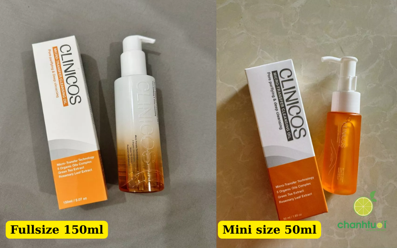 dầu tẩy trang clinicos 0