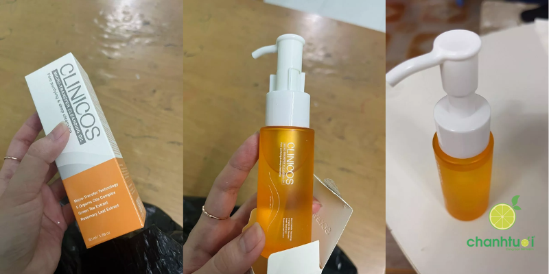 dầu tẩy trang clinicos 1