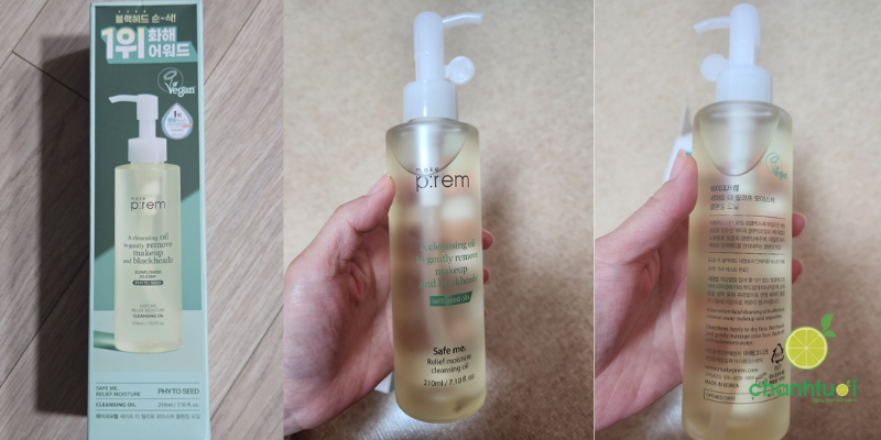 Dầu tẩy trang Make Prem 6