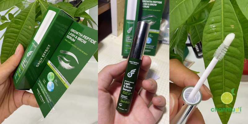 Dưỡng mi Daily effect thiết kế