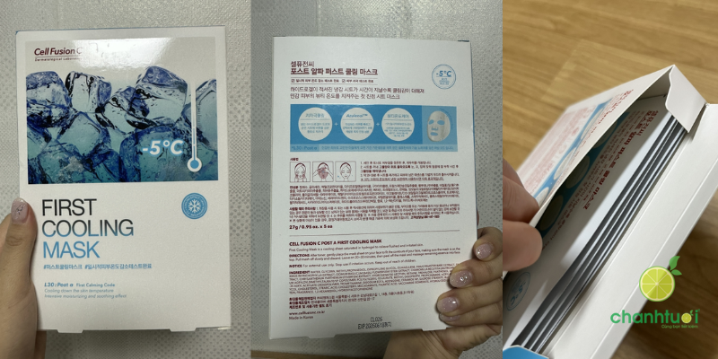 first cooling mask 1