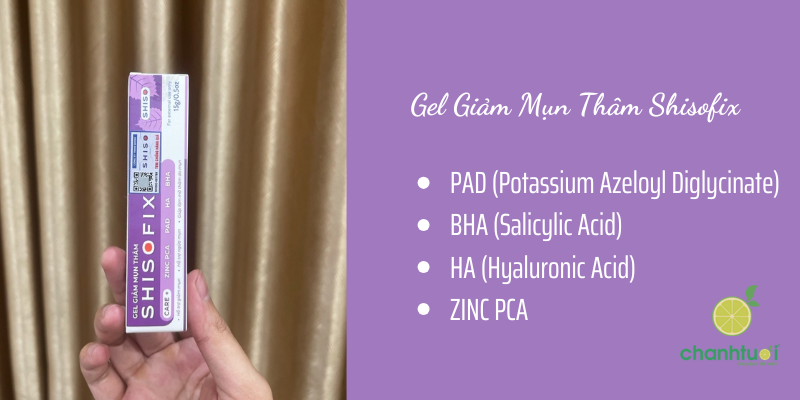 Gel Giảm Mụn Thâm Shisofix 7