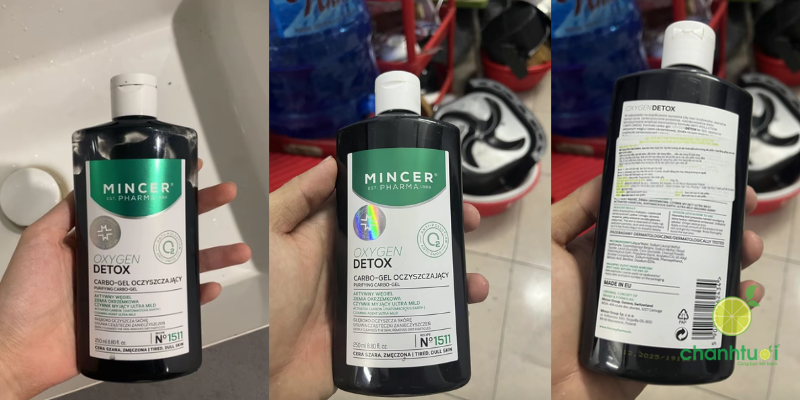 Gel Rửa Mặt Mincer Oxygen Detox N 1511 2