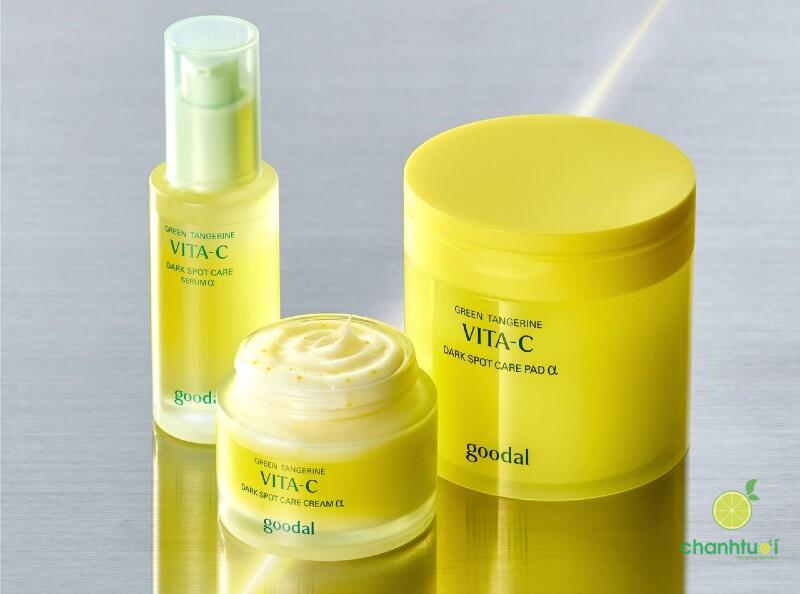 goodal green tangerine vita c dark spot serum 7