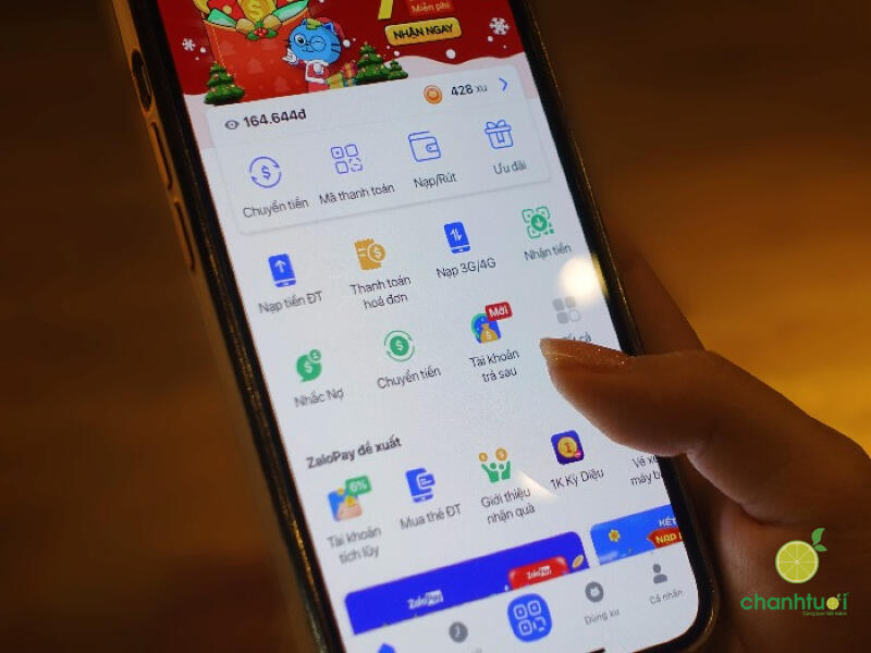hạn mức chuyển tiền zalo pay 2