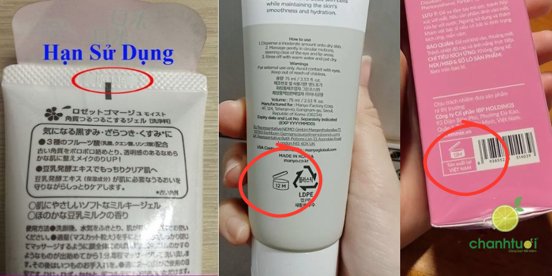 hạn sử dụng của tẩy tế bào chết 1
