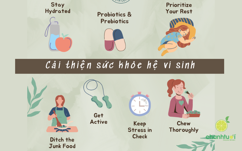 hệ vi sinh đường ruột và da 5