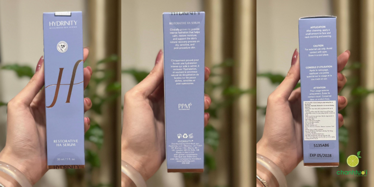 Hydrinity Restorative HA Serum 1