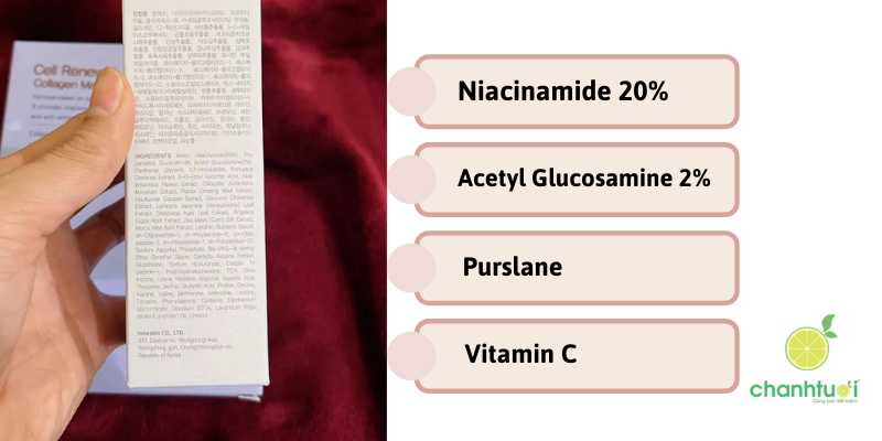 innoskin b3 serum thành phần
