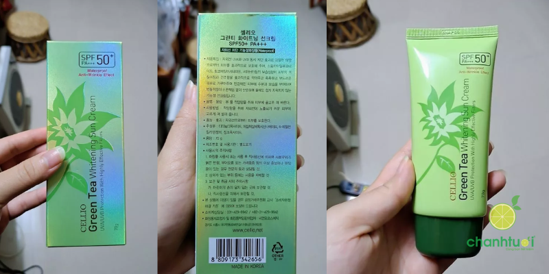 Kem chống nắng Cellio 3-1