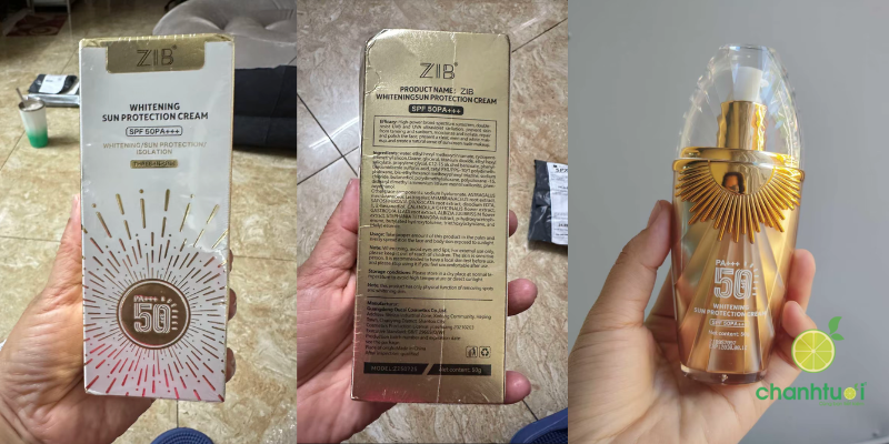 kem chống nắng zib 1