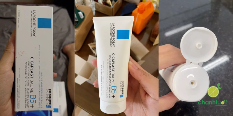 Kem dưỡng ẩm La Roche Posay Cicaplast Baume B5+ thiết kế