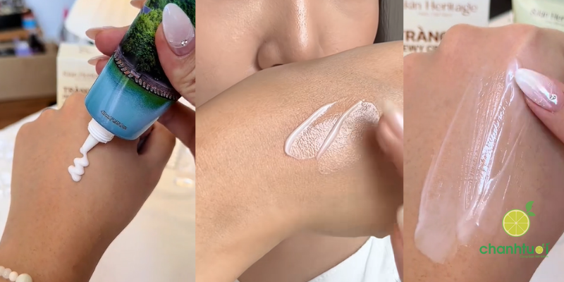 kem dưỡng ẩm Skin Heritage kết cấu