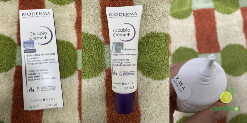 kem dưỡng bioderma tím bản 40ml