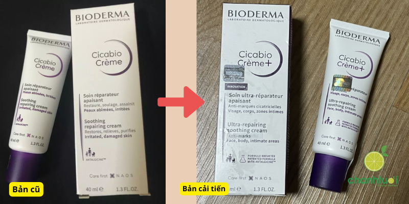 kem dưỡng bioderma tím bản mới