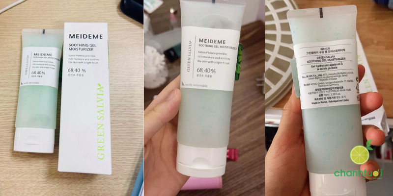 Kem Dưỡng Meideme Green Salvia Multi Soothing Gel thiết kế