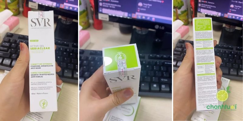 kem dưỡng SVR Sebiaclear Active 1
