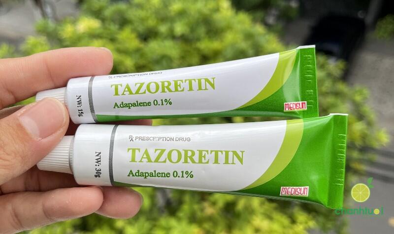 Kem Trị Mụn Tazoretin 4