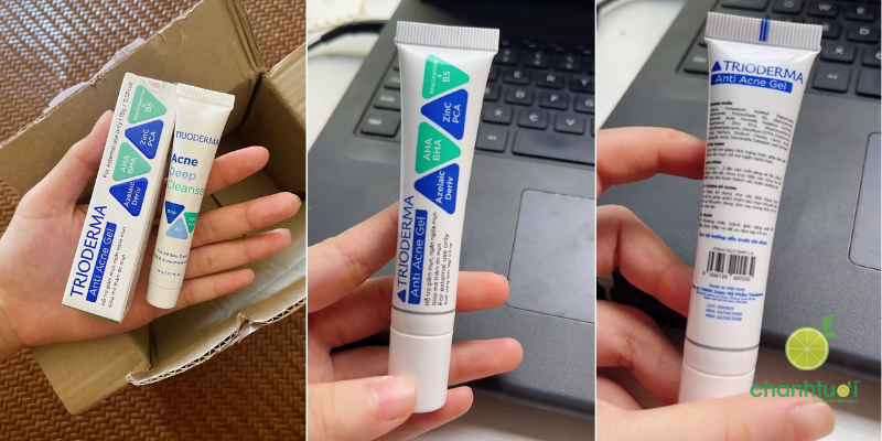 kem trị mụn trioderma 0