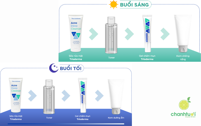 kem trị mụn trioderma 6