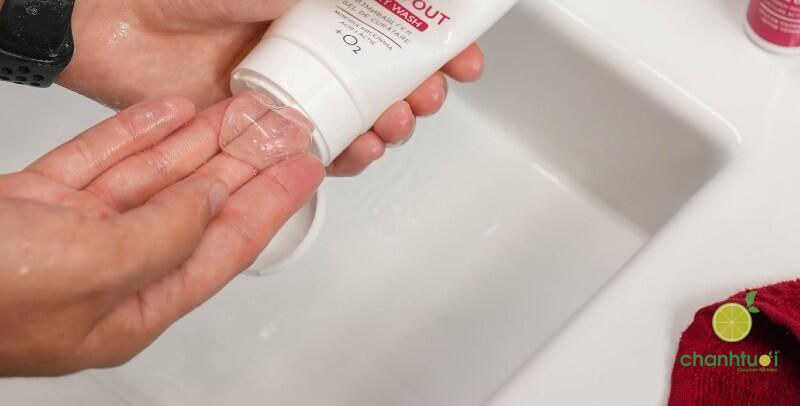 kết cấu gel rửa mặt biotrade