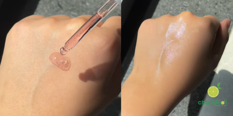 kết cấu serum jumiso niacinamide 20