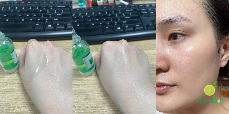 kết cấu serum peel garnier