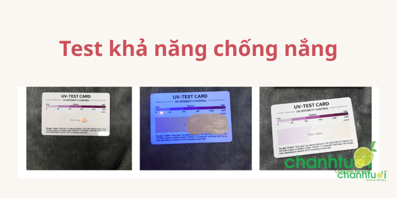 khả năng chống nắng kem chống nắng Cell Fusion C hồng