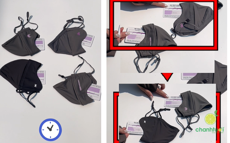 khẩu trang vải chống tia UV 1