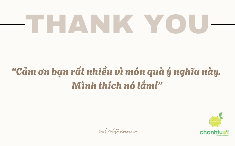 lời cảm ơn hay khi nhận quà 1