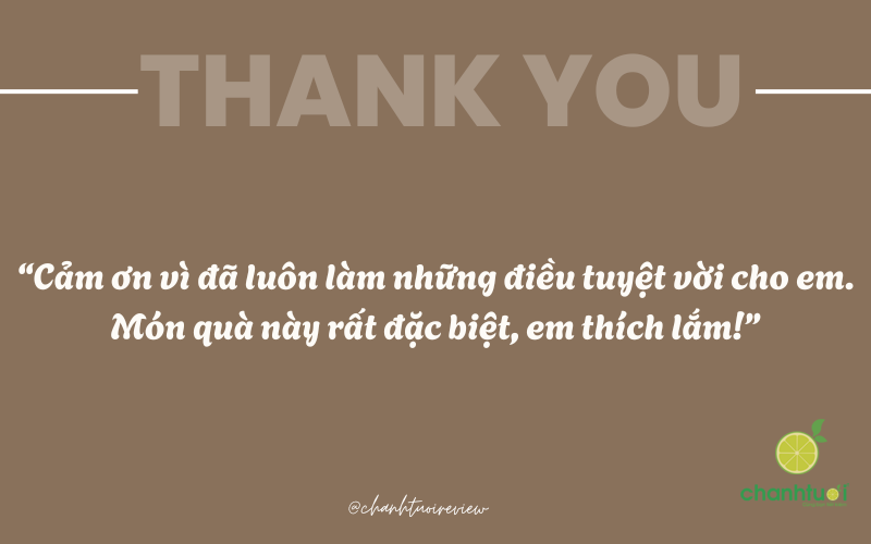 lời cảm ơn hay khi nhận quà 4