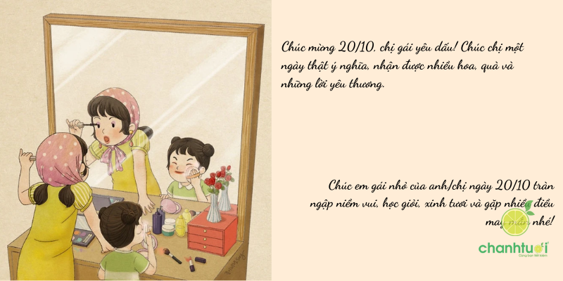 lời chúc 20 10 5